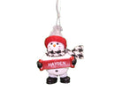 Cozy Snowman Ornament (Letters G - R) - - The Country Christmas Loft