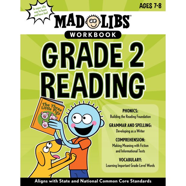Mad Libs Workbook Grade 2 Reading - The Country Christmas Loft