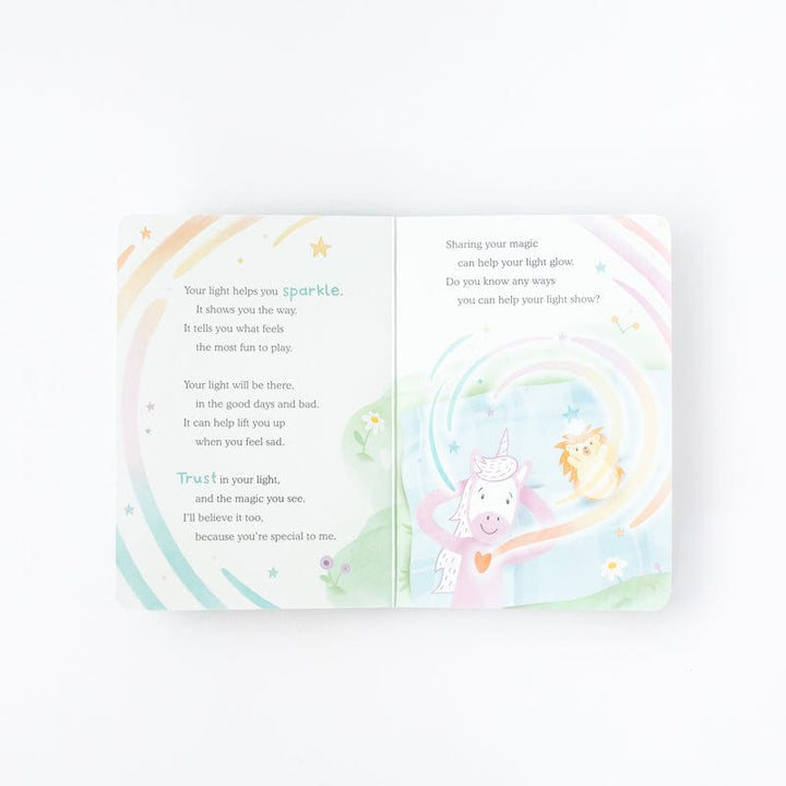 Unicorn Let Your Light Shine  Board Book