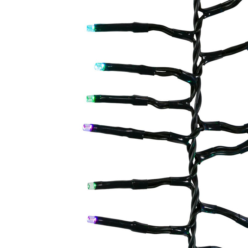 480-Light Fairy RGB Twinkle LED Connectable Cluster Garland - The Country Christmas Loft