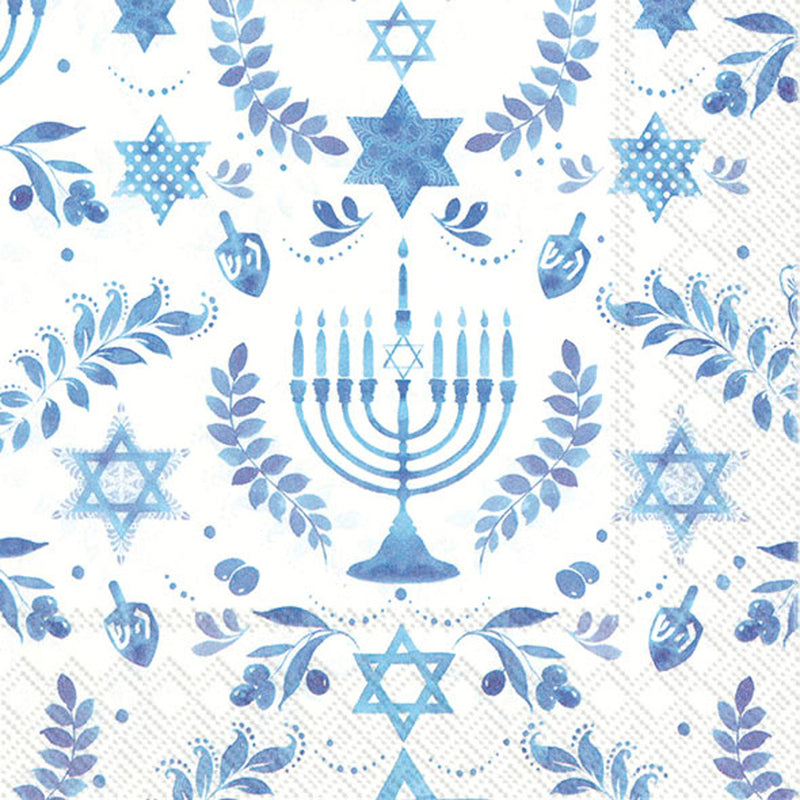 Hanukkah - Lunch Napkin - The Country Christmas Loft