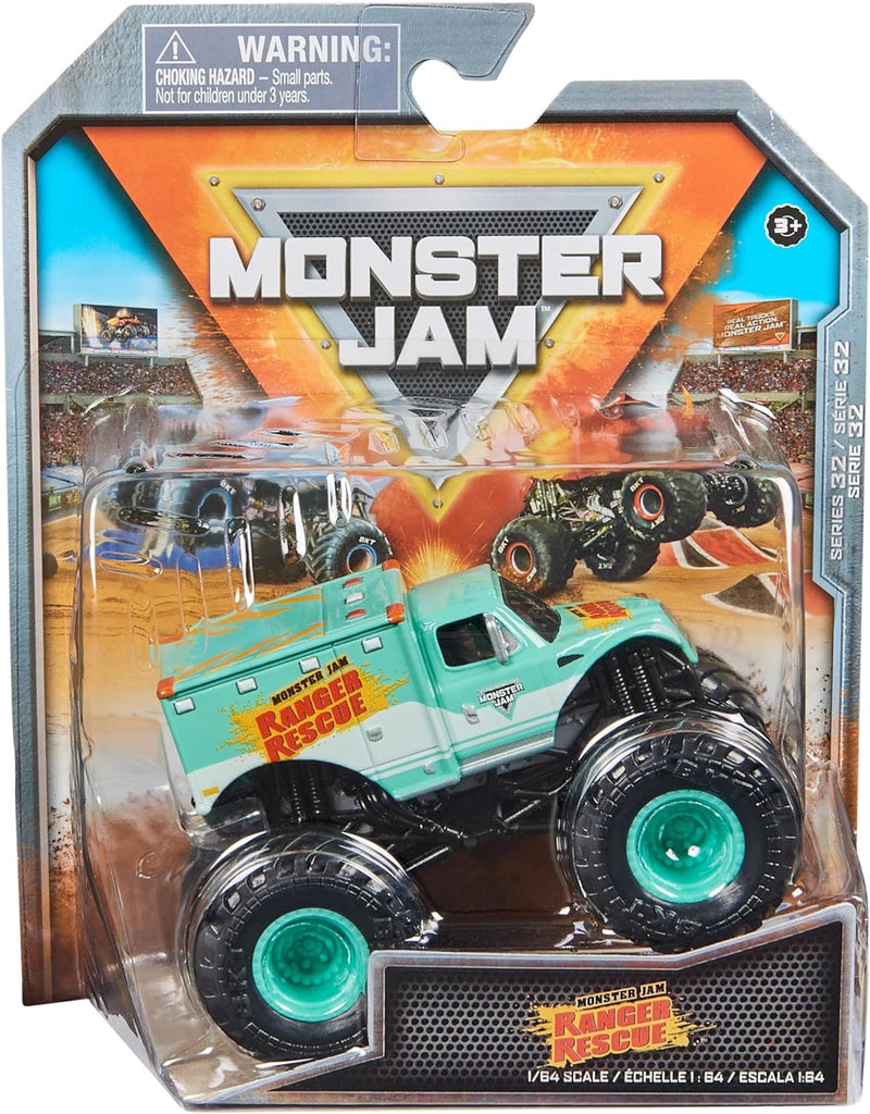 Monster Jam - 1:64 Scale Die Cast - Ranger Rescue
