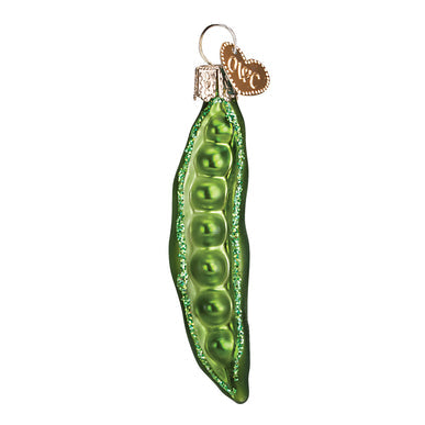 Peapod Glass Ornament - The Country Christmas Loft