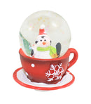 Teacup Snow Globe - Penguin