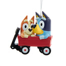 Bluey and Bingo - Wagon Ornament - The Country Christmas Loft