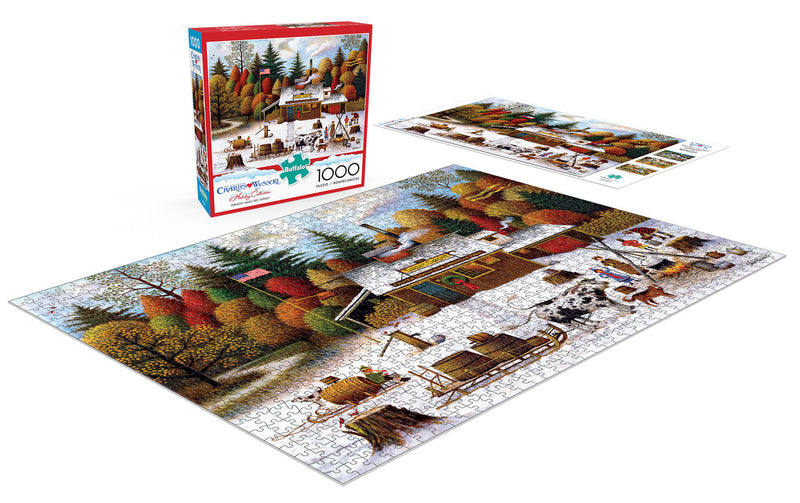 Vermont Maple Tree Tappers 1000 Piece Puzzle