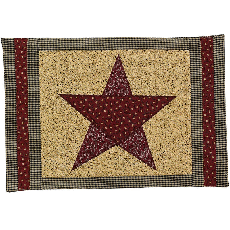 Country Star Placemat - The Country Christmas Loft