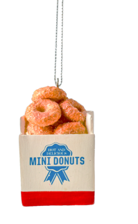 Fair Food Ornament - Mini Donuts - The Country Christmas Loft