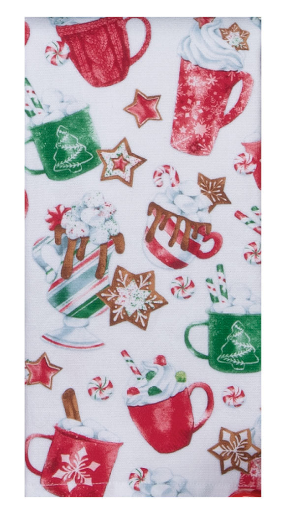 Sweet Ginger Mug Toss Dual Purpose Terry Towel - The Country Christmas Loft