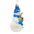 Noble Gems Glass Hanukkah Snowman Ornament - The Country Christmas Loft