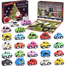 Christmas Advent Calendar 24 Pull Back Car Toys Party Favor - The Country Christmas Loft