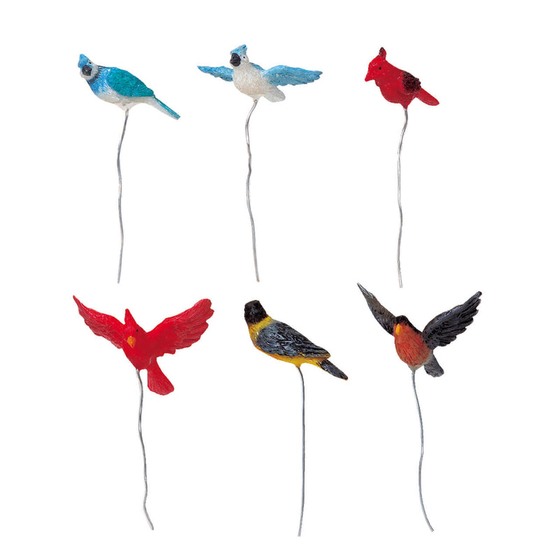 Assorted Birds - Set Of 6 - The Country Christmas Loft