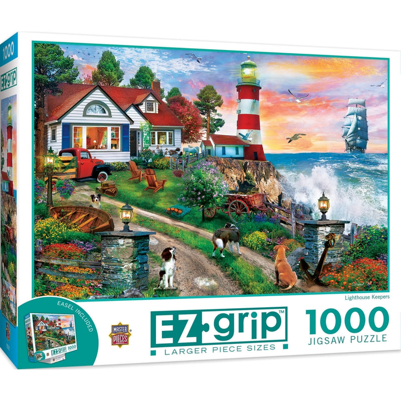 Ez Grip - Lighthouse Keepers 1000 Piece Puzzle