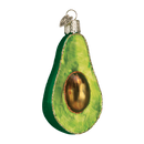 Avocado  Glass Ornament