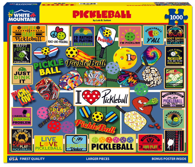 Pickleball Puzzle - 1000 Piece