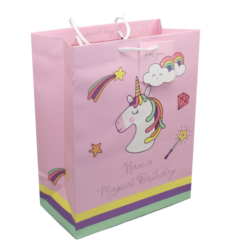 Magical Birthday Unicorn Gift Bag - The Country Christmas Loft