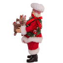 Fabriché Gingerbread Chef Santa - 10.5 Inch - The Country Christmas Loft
