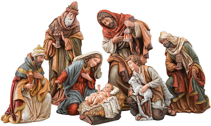 Deluxe 7 Piece Joseph Studio Nativity - 17 Inch - The Country Christmas Loft