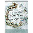 Walk By Faith Durasoft Flag - 12" x 18" - The Country Christmas Loft