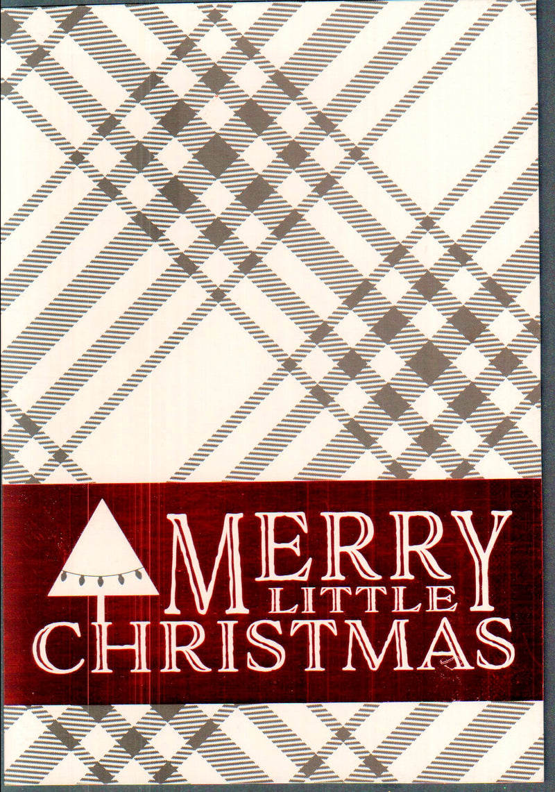 18 Count Luxury Favorites - Merry Little Christmas Plaid - The Country Christmas Loft