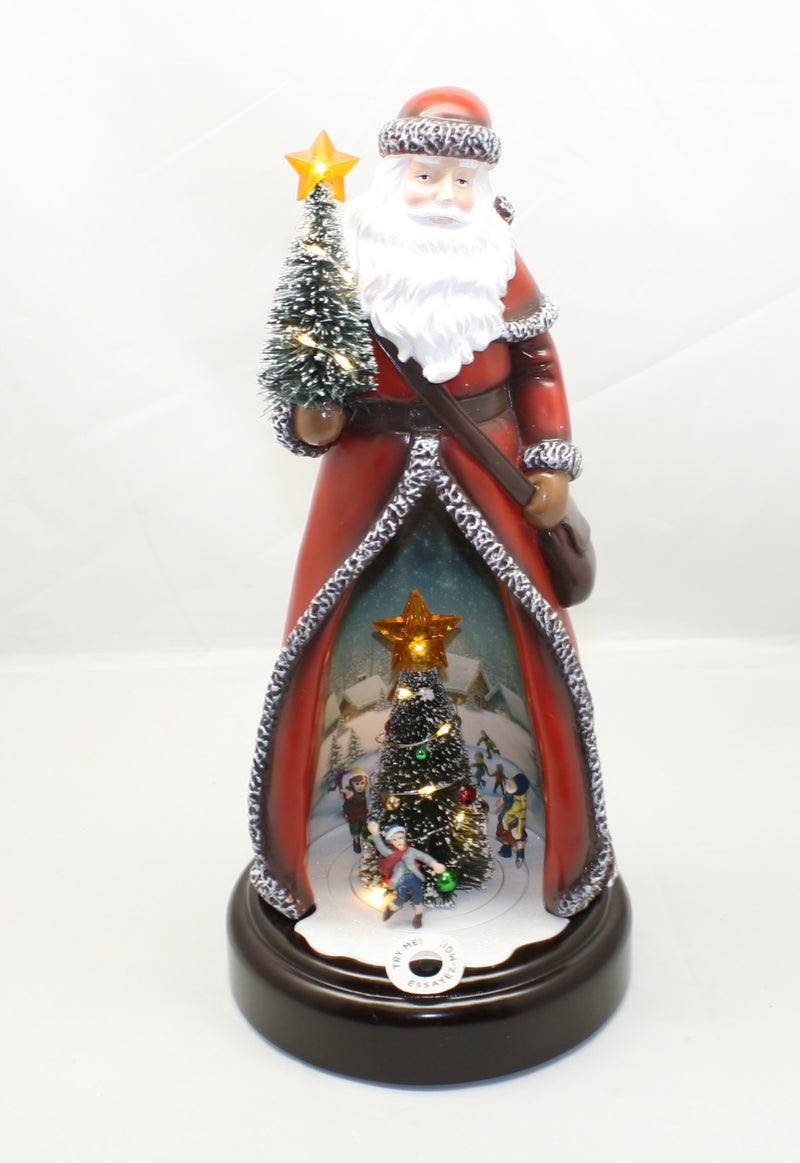 Lighted Musical Moving Village Scene - - The Country Christmas Loft