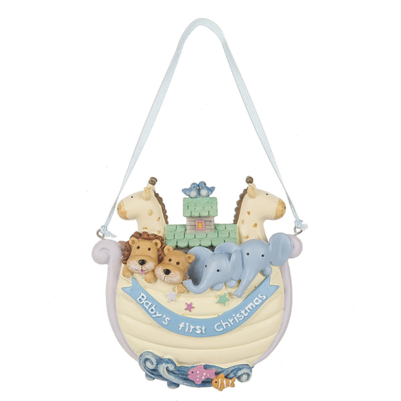 Baby's First Christmas Noah's Ark Ornament - The Country Christmas Loft