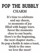 Pop the Bubbly Charm
