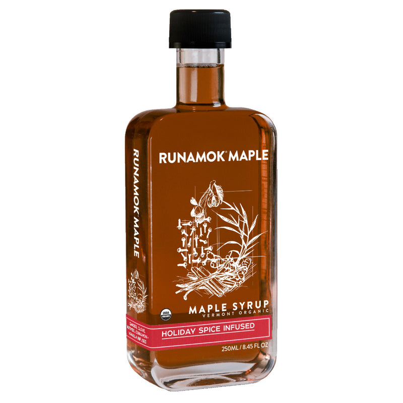 Holiday Spice Infused Maple Syrup 250ml - The Country Christmas Loft