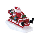 Sledding with Santa - The Country Christmas Loft
