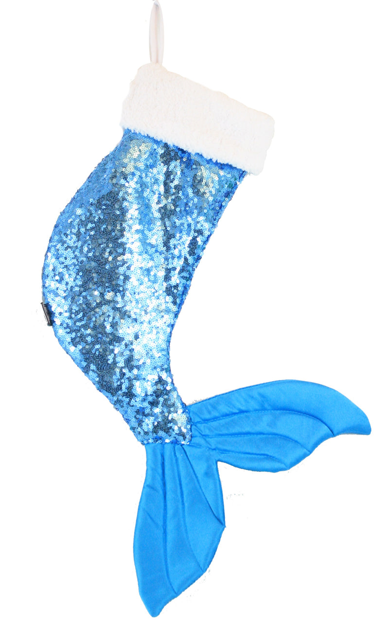 Mermaid Stocking - Blue