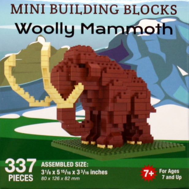 Mini Building Blocks - Wooly Mammoth - The Country Christmas Loft