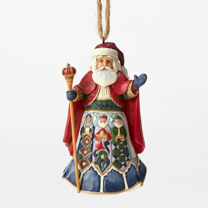 Spanish Santa Stone Resin Hanging Ornament