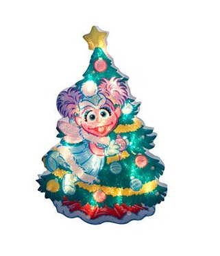 Sesame Street Lighted Window Décor - - The Country Christmas Loft