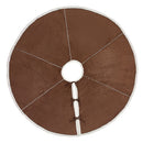 Faux Sheepskin Tree Skirt - The Country Christmas Loft