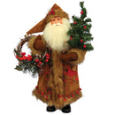 Cardinal and Berries Santa - 15" - The Country Christmas Loft
