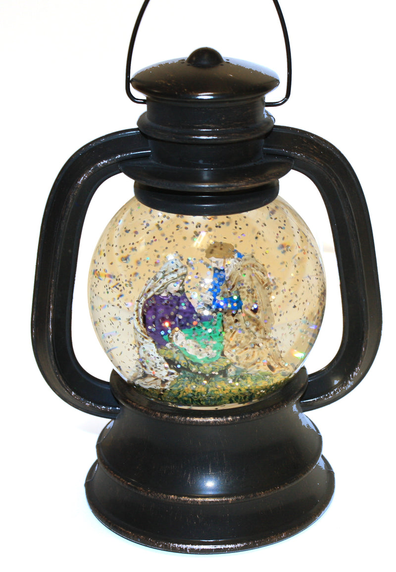 Musical Acrylic Spinning Nativity Waterglobe - - The Country Christmas Loft