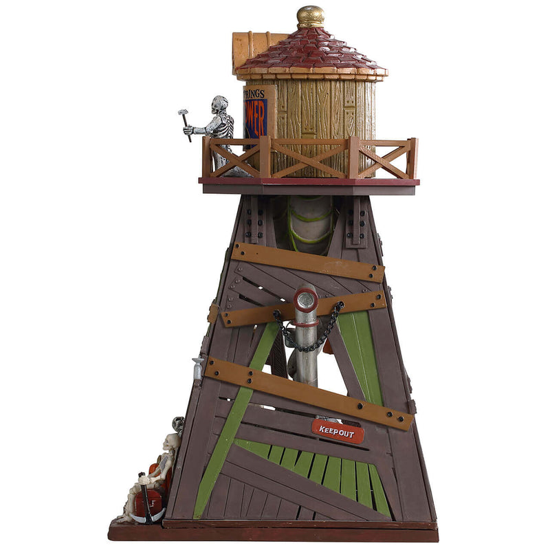 Spooky Springs Water Tower - The Country Christmas Loft