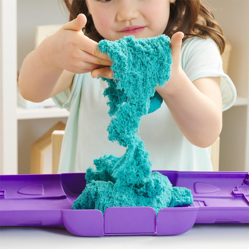 Kinetic Sand Castle Case With Sand