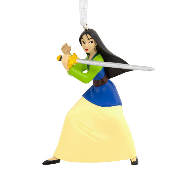 Mulan with Sword Ornament