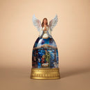 12 Inch Lighted Spinning Water Globe - Nativity Scene - The Country Christmas Loft