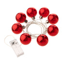 4.5 Foot Lighted Mercury Ball String Light - The Country Christmas Loft