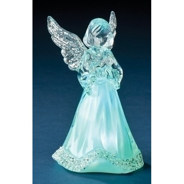LED Tri-Color Lighted Little Angel - The Country Christmas Loft