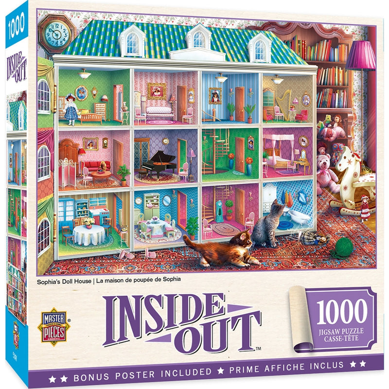 Inside Out - Sophia's Doll House 1000 Piece Puzzle