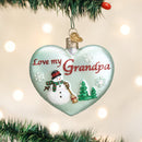 Old World Christmas Grandpa Heart - The Country Christmas Loft