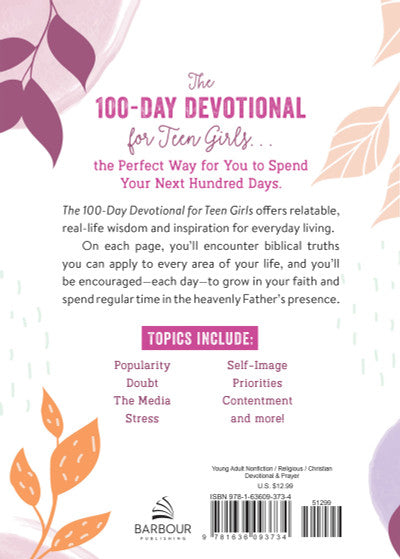 100-Day Devotional For Teen Girls - The Country Christmas Loft