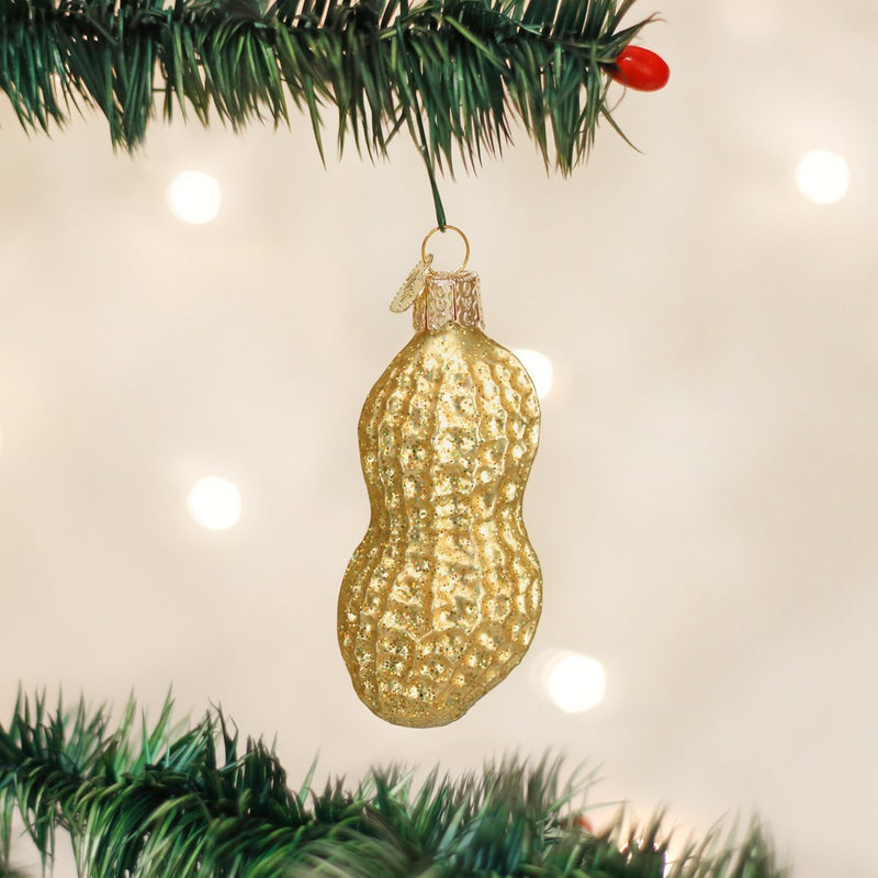 Old World Christmas Peanut Glass Ornament - The Country Christmas Loft