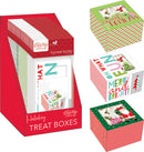 Holiday Square Treat Box 2 Pack - - The Country Christmas Loft