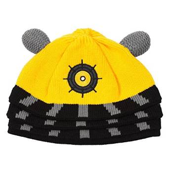 Dr Who Dalek Beanie Yellow - The Country Christmas Loft
