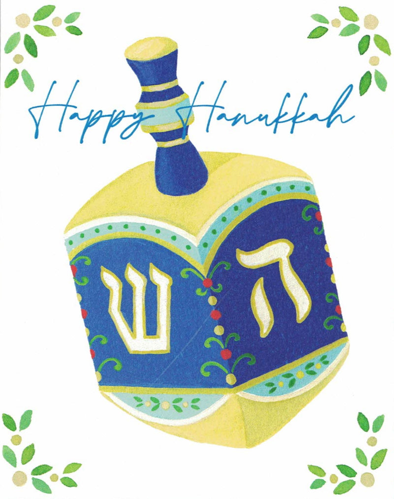Happy Hanukkah Dreidel Boxed Cards - The Country Christmas Loft