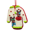 Claydough 'Icing' Ugly Sweater - Cream